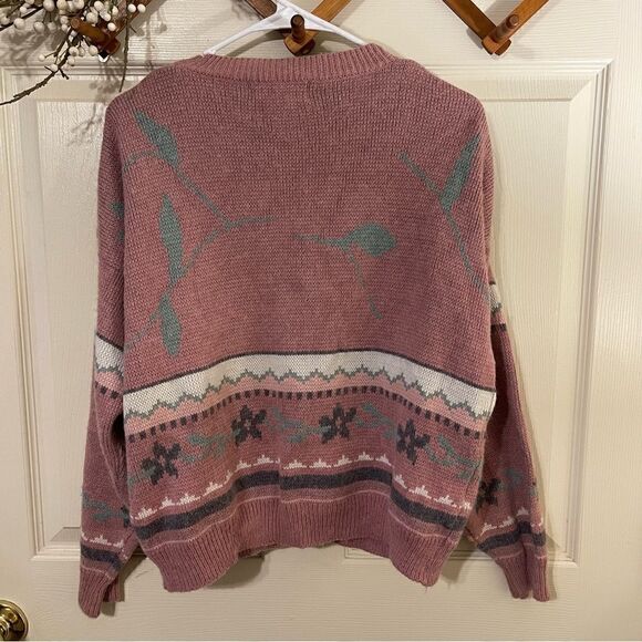 Vintage 62 East Pink Cottagecore Cardigan Sweater - Picture 6 of 6